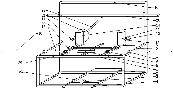 Hydraulic infinitely-variable-speed drip irrigation tape recycling machine