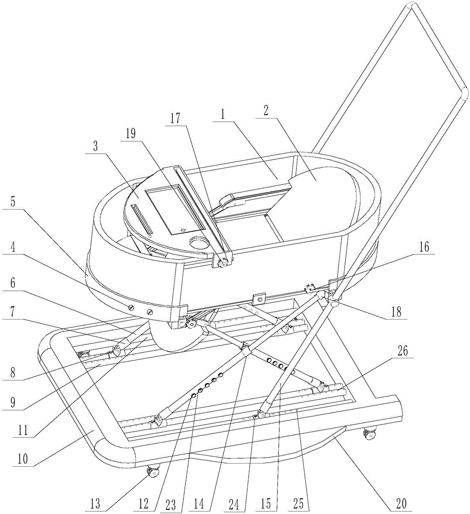 Integrated baby growth power assistant vehicle