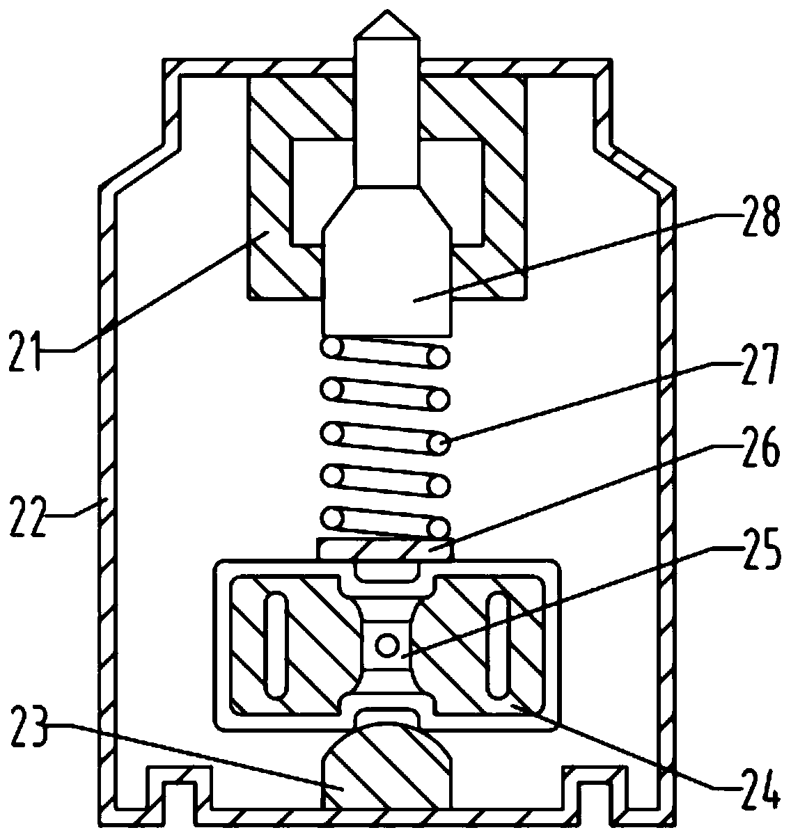 Hot-rolled strip temperature and strip shape synchronous online detection device