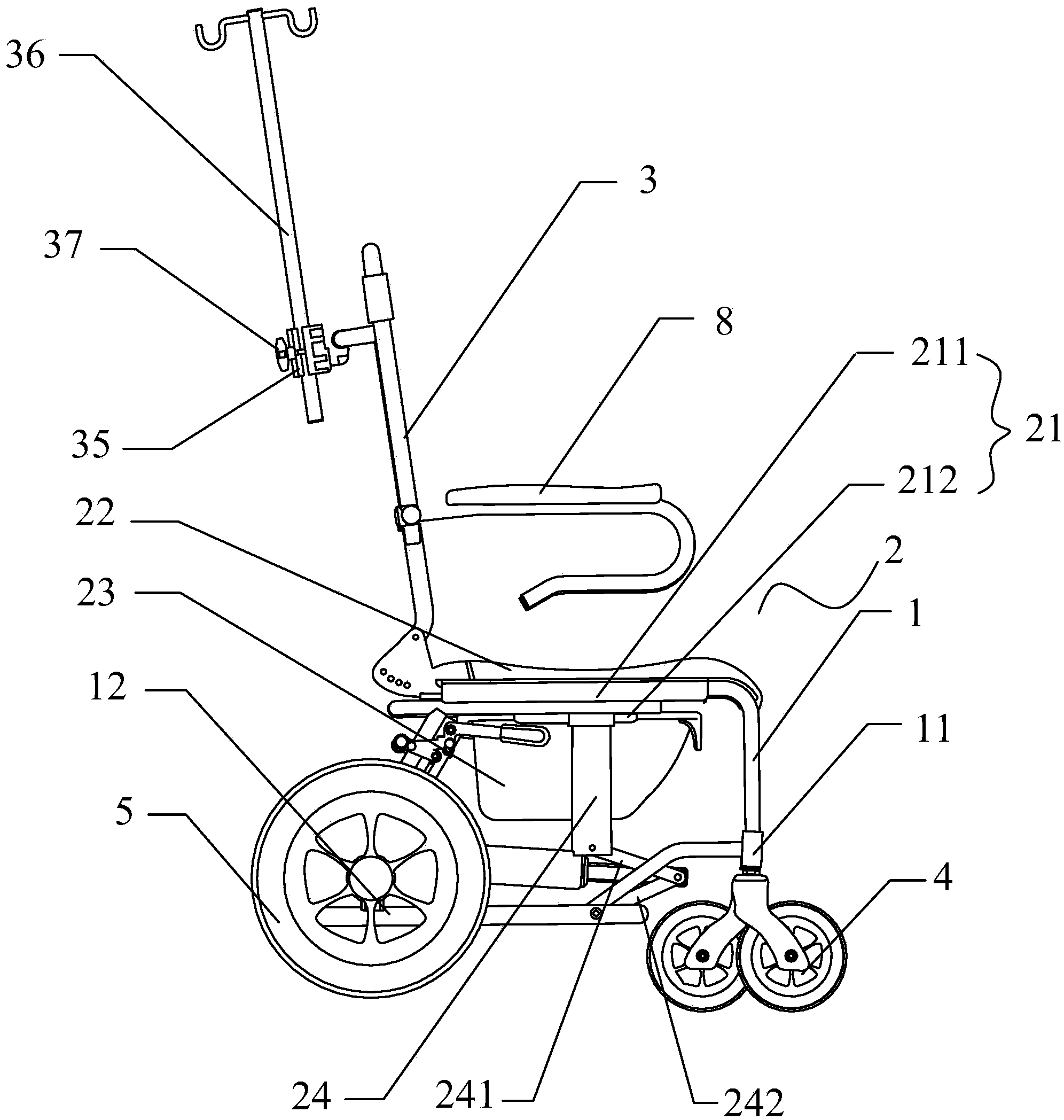 Multifunctional wheelchair