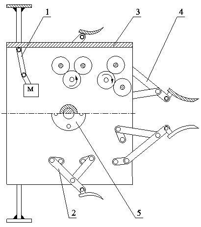 A bionic underground digging robot