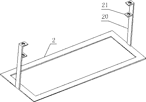 Hanging tool for electrophoresis