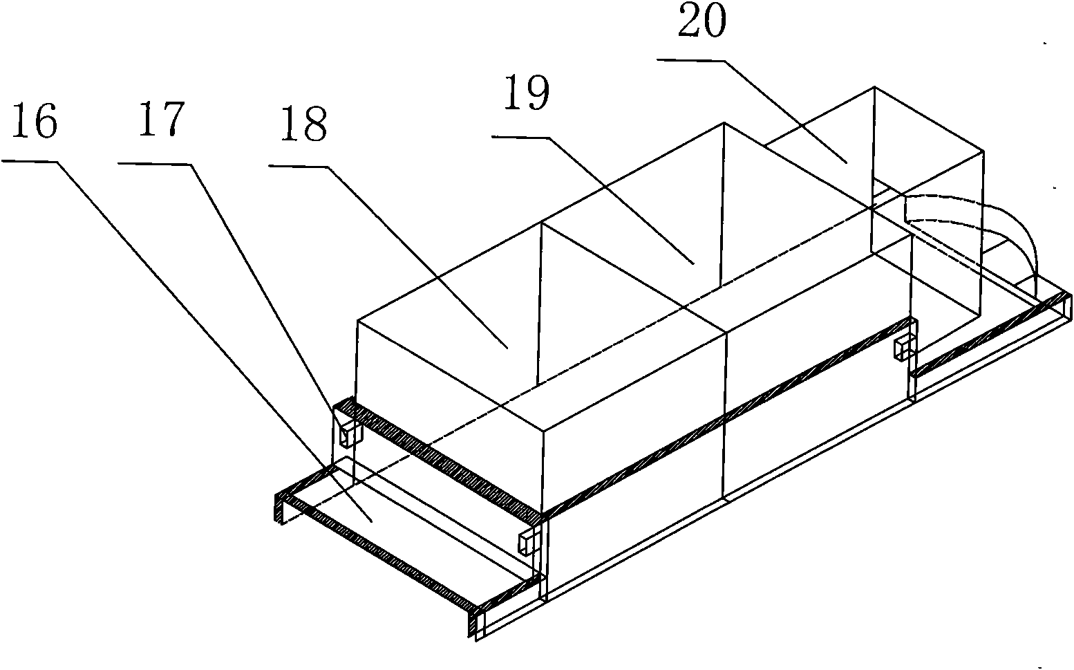 Full-automatic LCT (Liquid Cytologic Test) liquid-based thin-layer cell and cell DNA rapid slice production and dyeing integrated machine