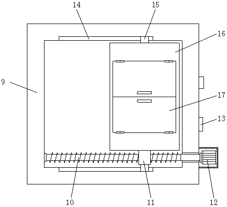 Sunshade device for glass greenhouse