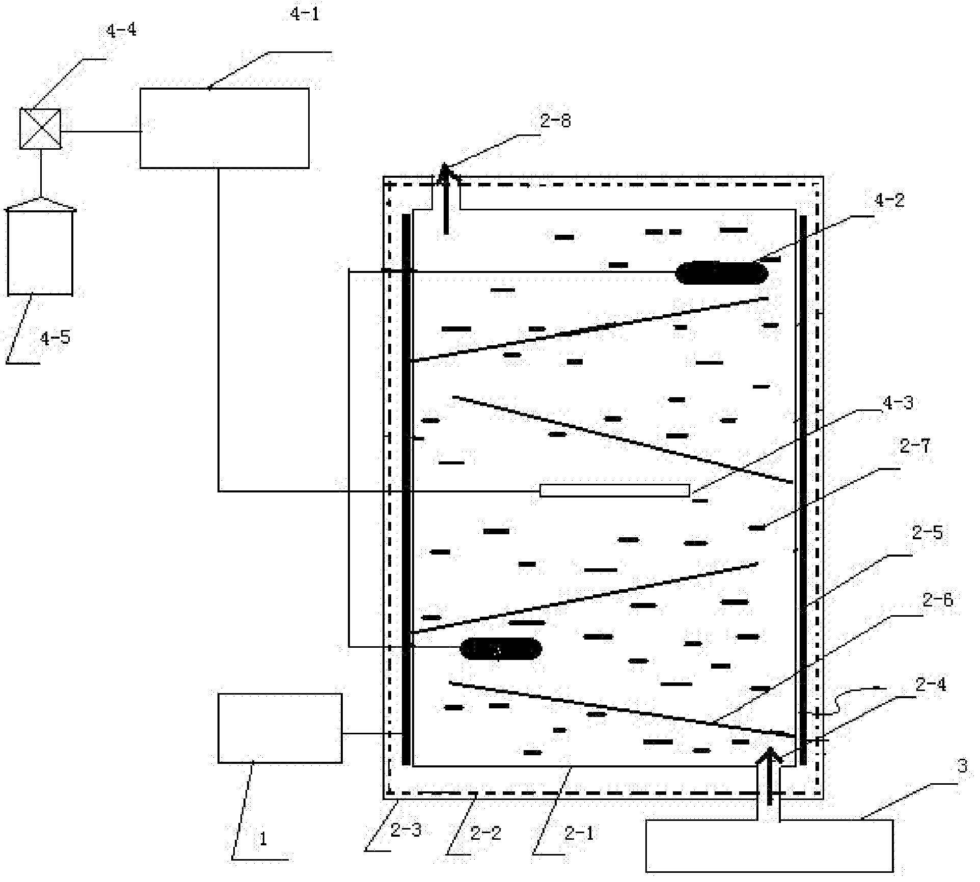 Method and device for ageing wine by micro-aerobic synergism of electromagnetic field