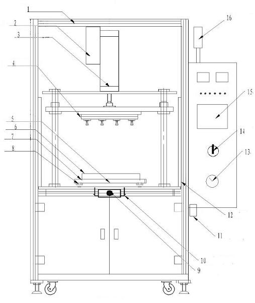 Hot melting device and hot melting method thereof