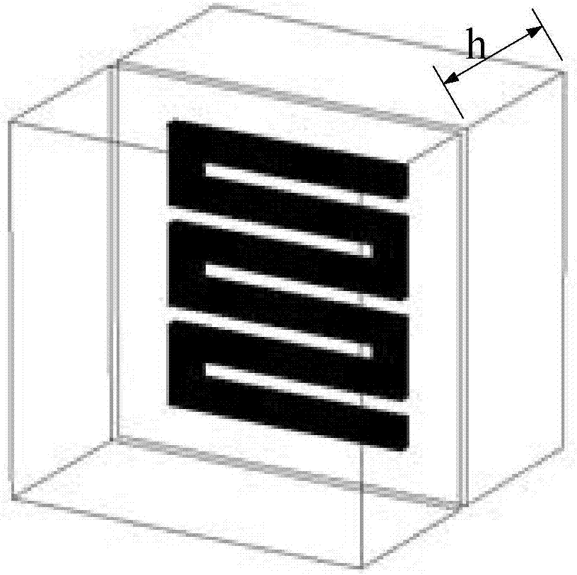 Bi-waveband high-wave-transmittance metasurface