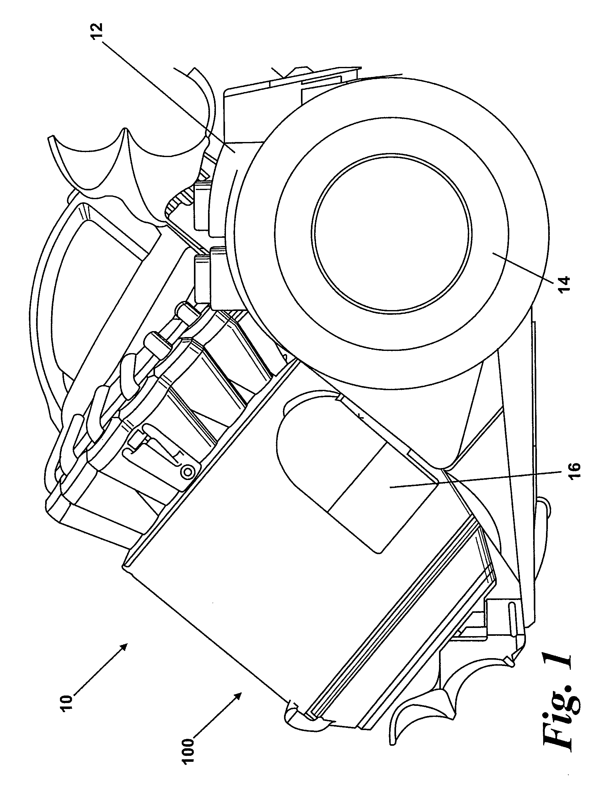 Cyclonic separating apparatus