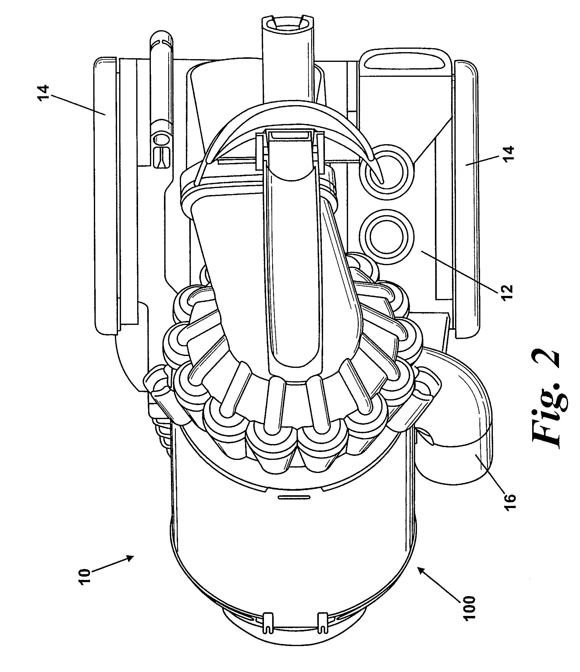 Cyclonic separating apparatus