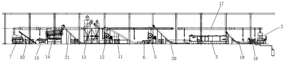 A waste lithium battery crushing system and its process