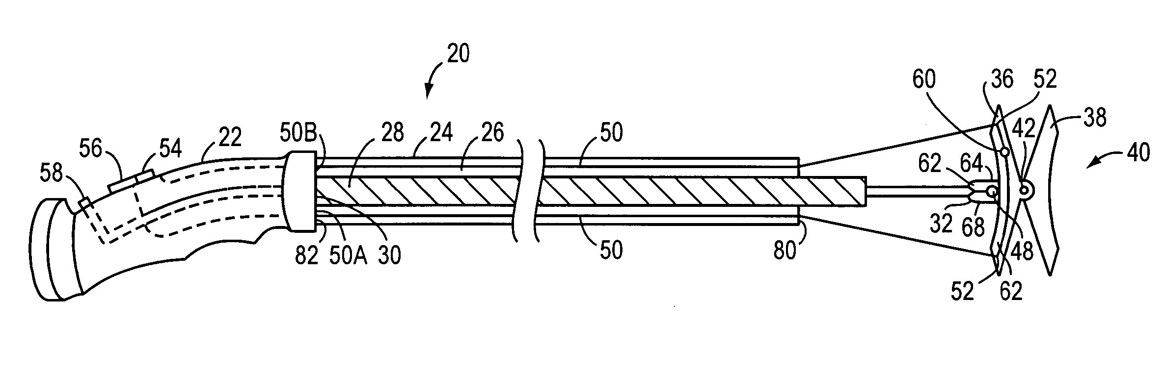 Quick release knot attachment system