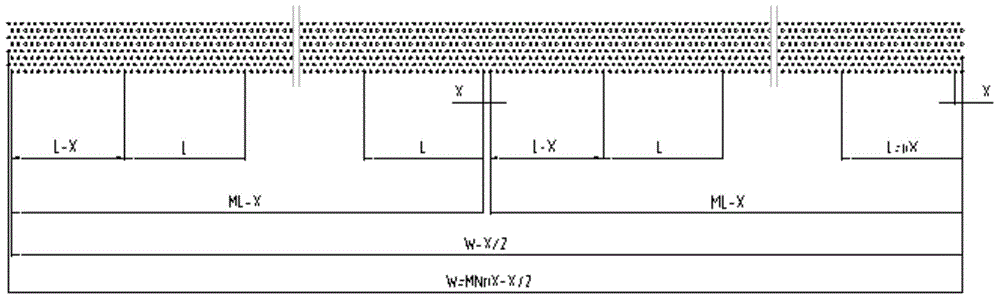 Determination method of spindle space and drilling mode of multi-spindle numerical control sieve plate drilling equipment