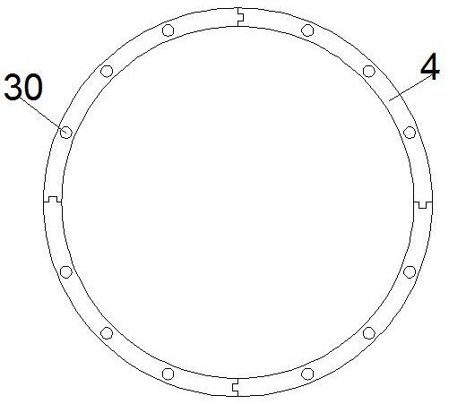 A paint wear resistance testing device