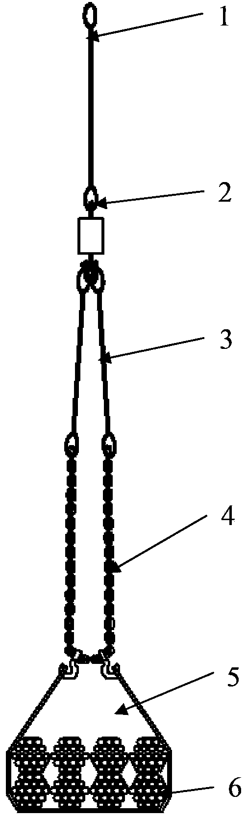 Steel tube cargo shipping accessory and operating method employing same