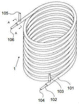 High-energy-efficiency air source heat pump