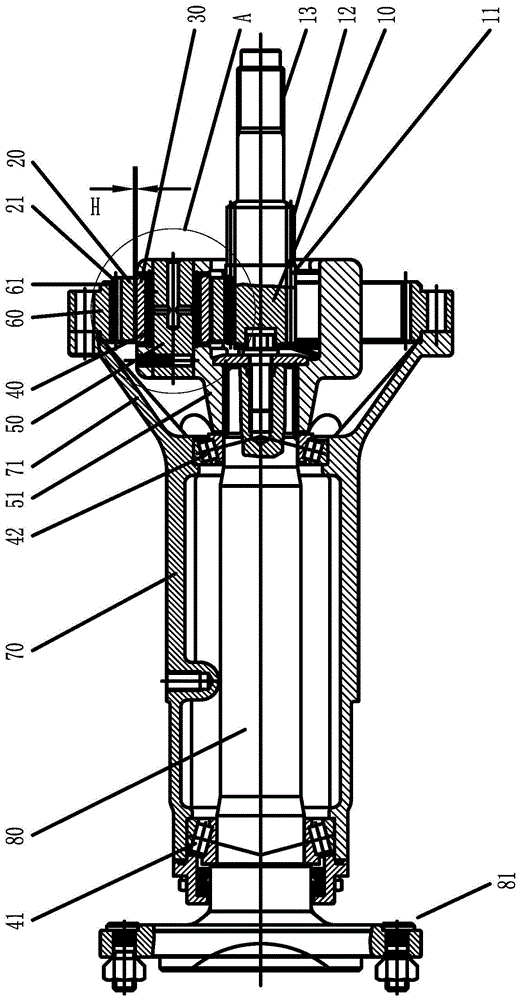 An improvement of a tractor planetary end drive