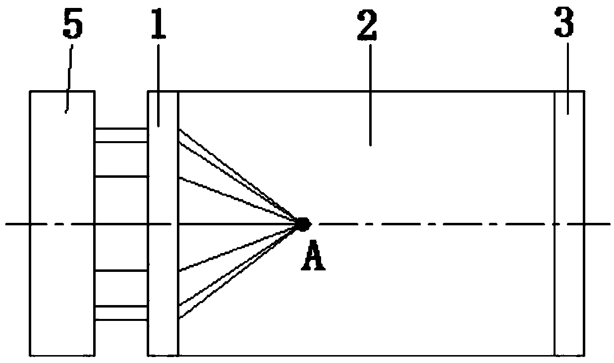 Jet single-point impact compression combustion engine and lifting-body aircraft