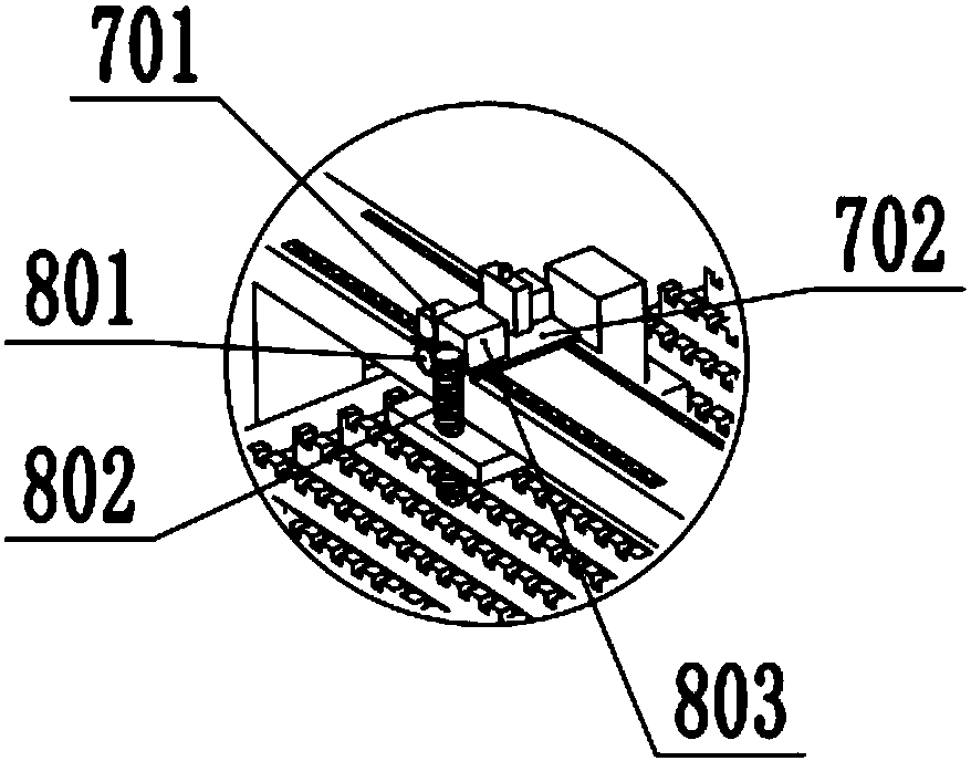 Numerically controlled laser cutting device