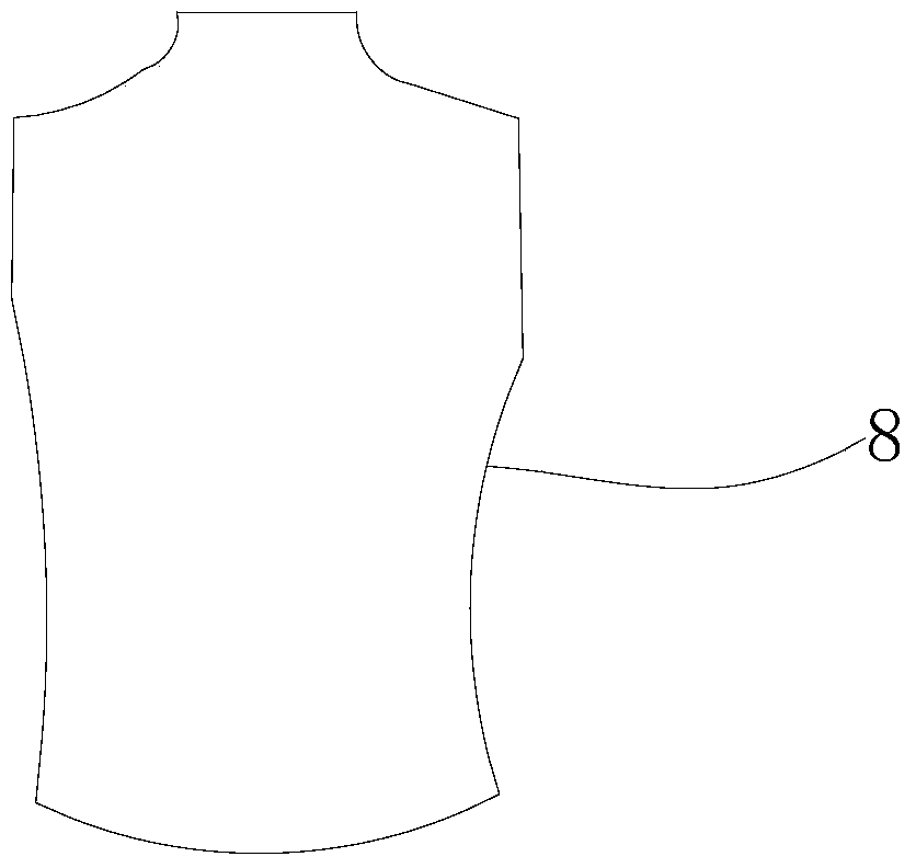 A medical nuclide imaging system and imaging method based on photosensitive tights