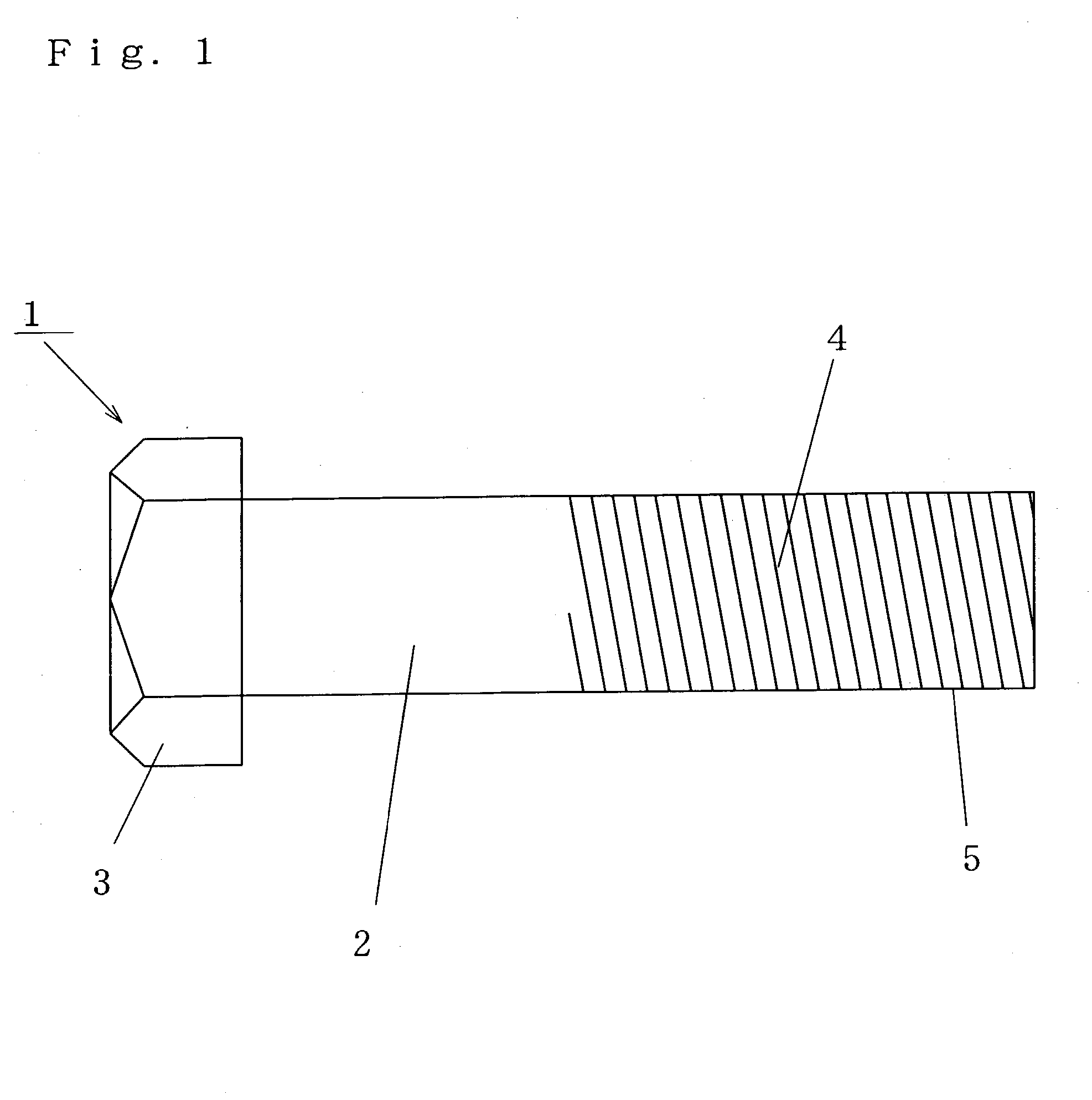 Bolt and method for manufacturing the bolt