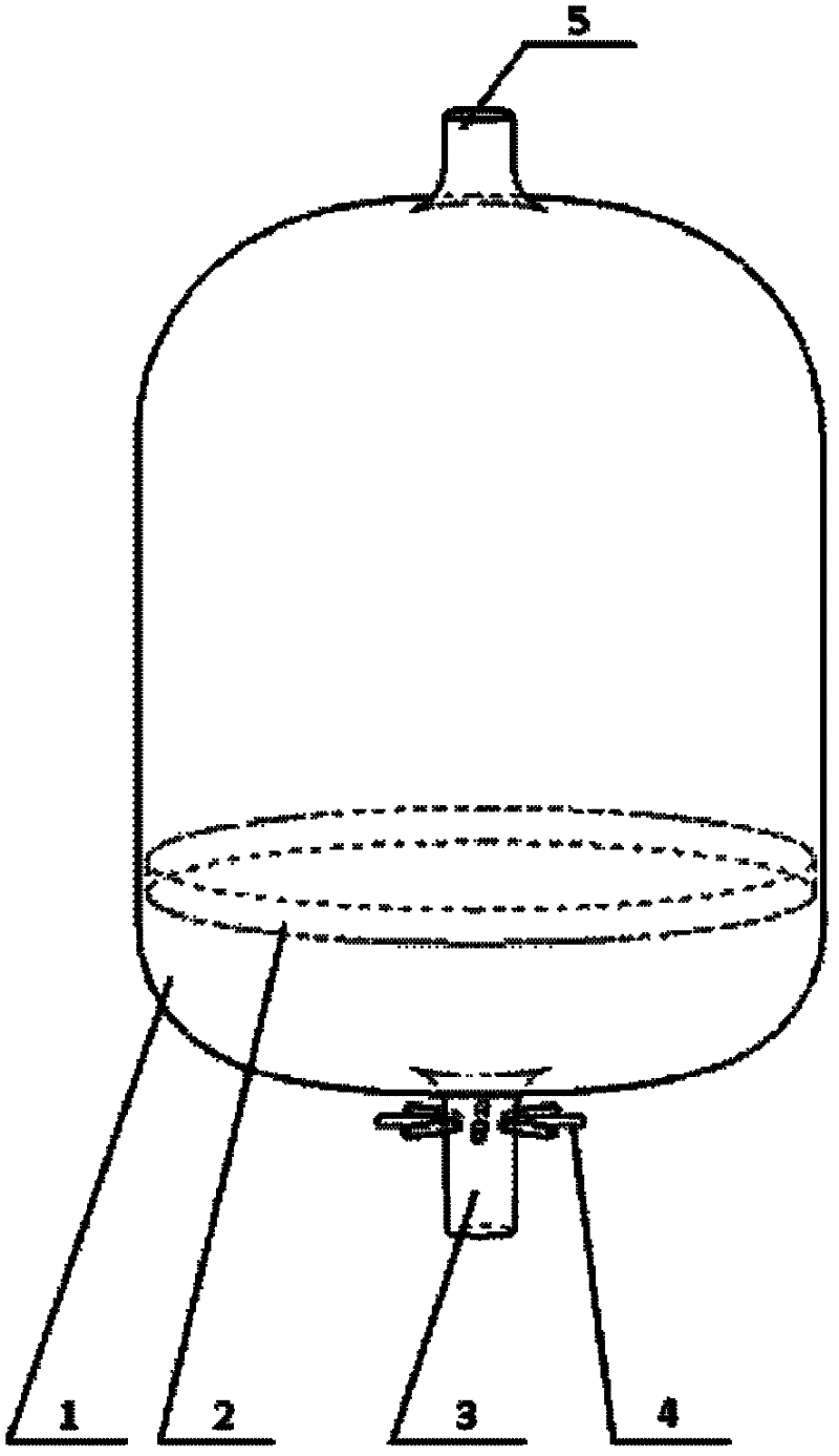 Particle image velocimetry (PIV) experimental particle mixing device based on pneumatic lug technology