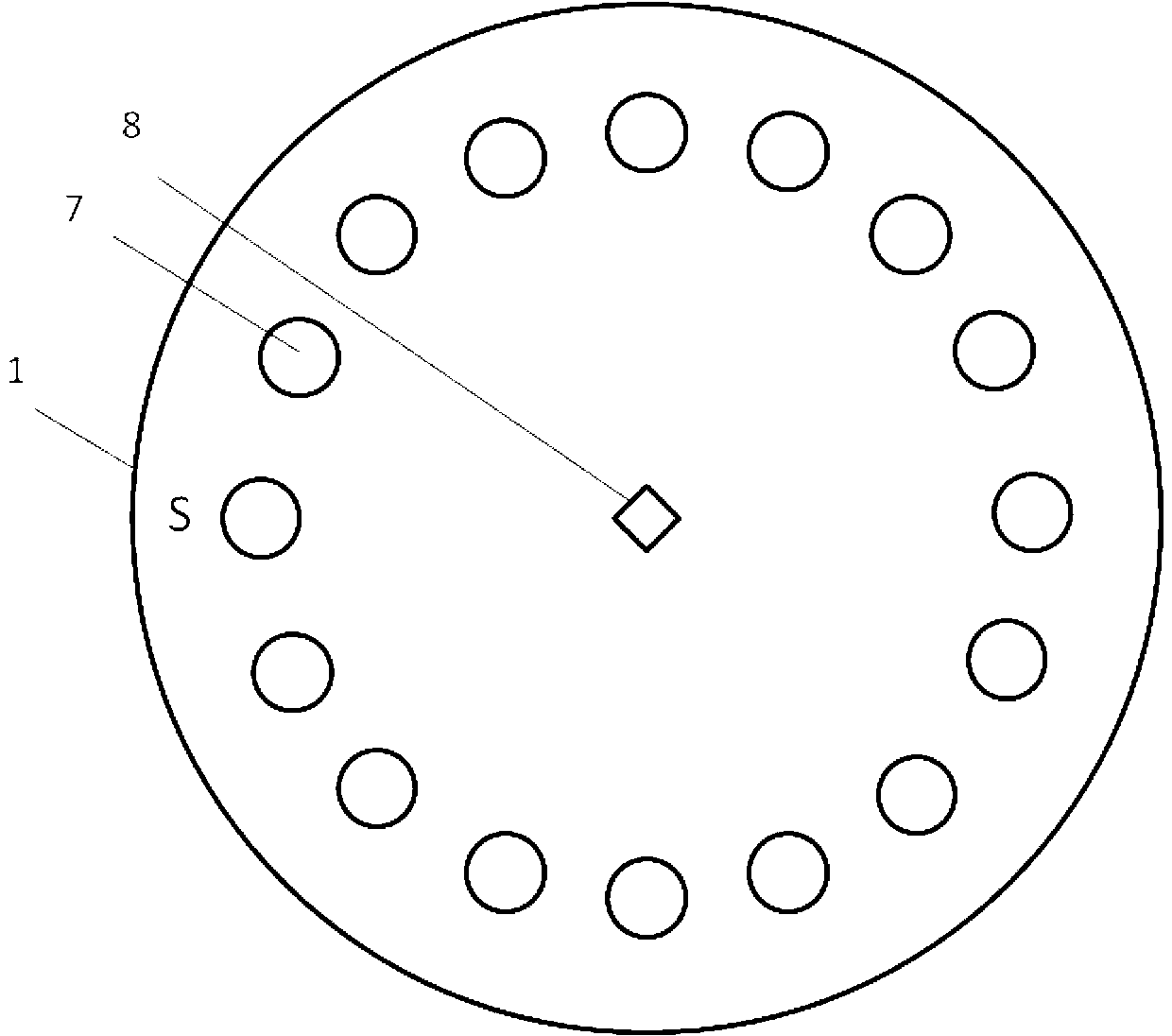 Automatic mass collection method for soil spectrum, and special collection apparatus