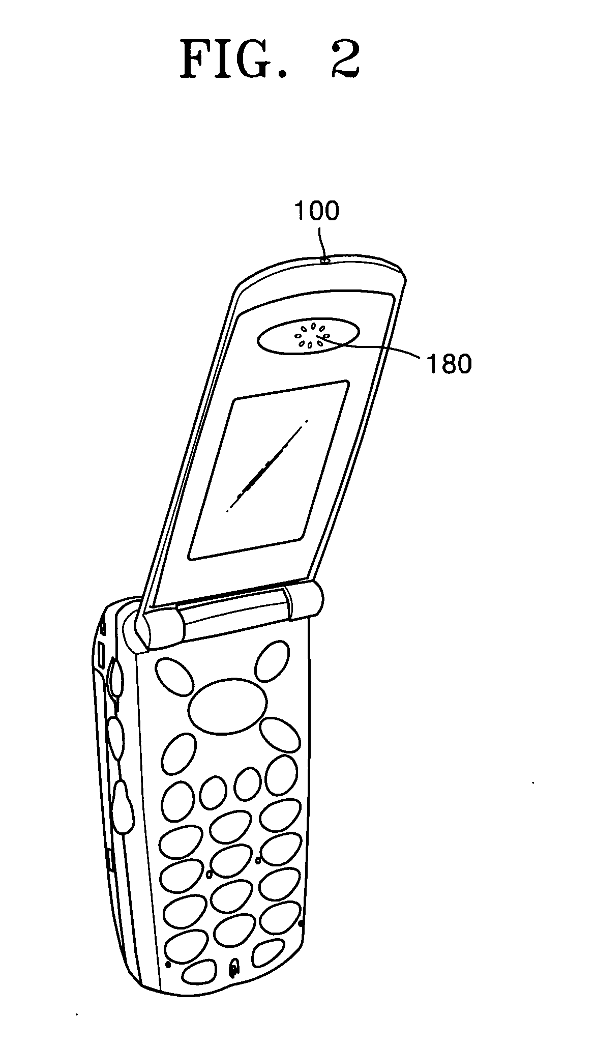 Noise adaptive mobile communication device, and call sound synthesizing method using the same