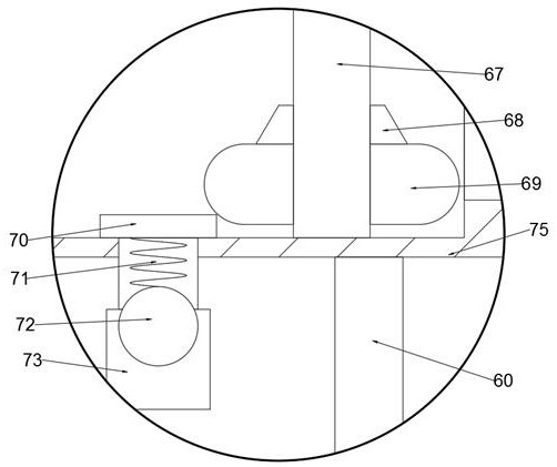 Water circulation type water-saving equipment for flower planting