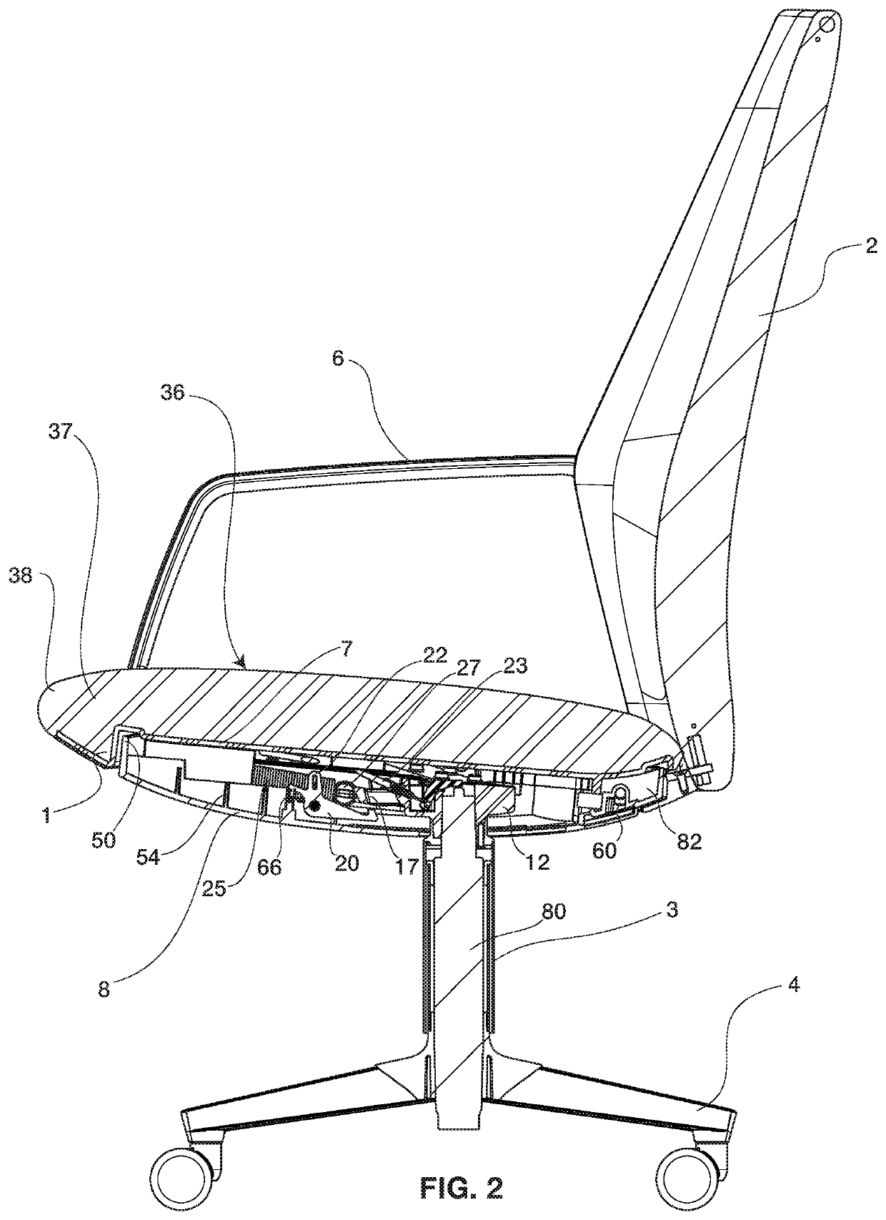 Tilting chair