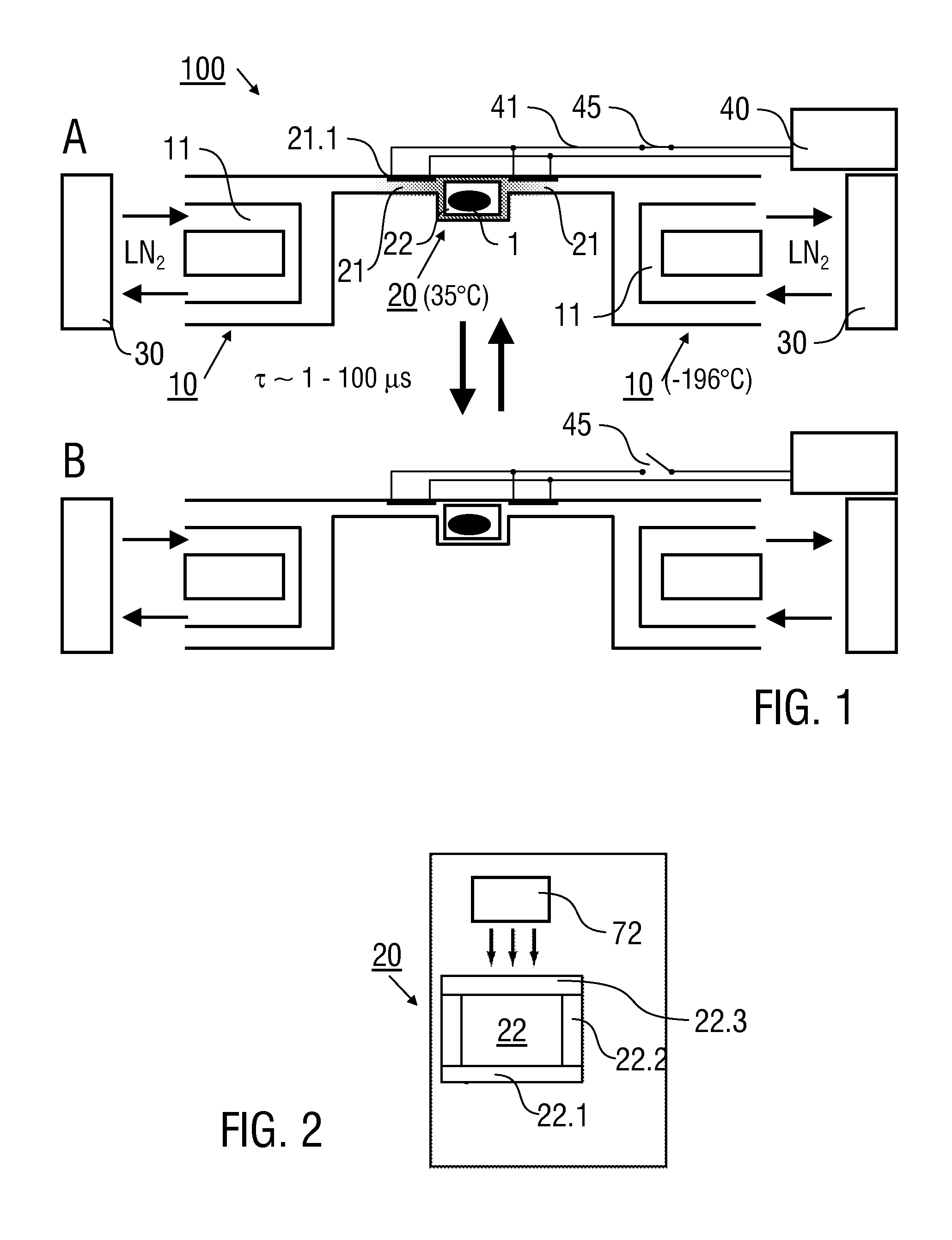 Ultra-rapid freezing device and method