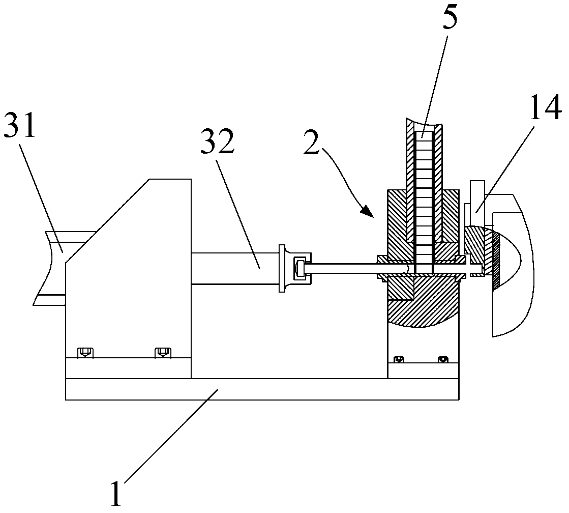 Crankshaft positioning pin pressing-mounting tool