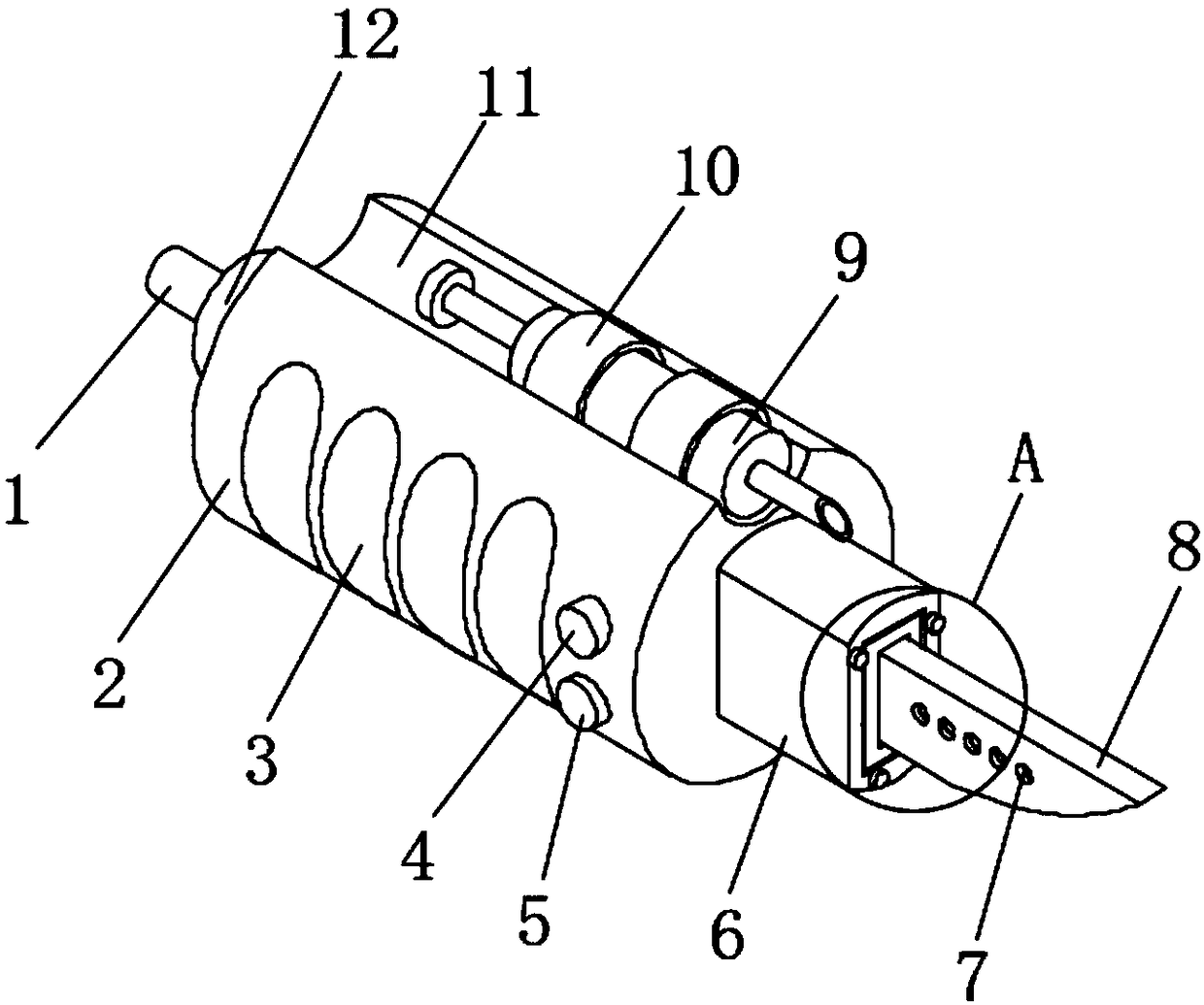 Minimally invasive scalpel for general surgery