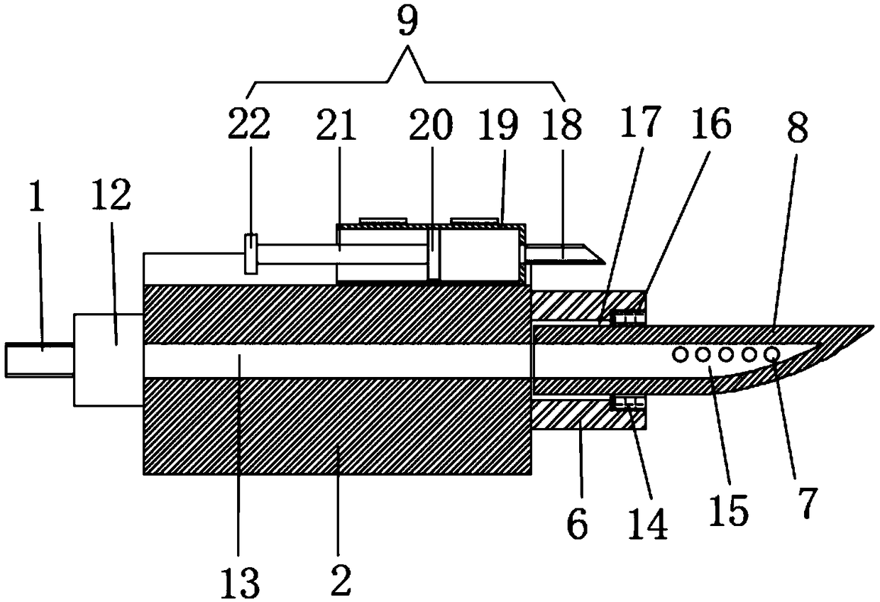 Minimally invasive scalpel for general surgery