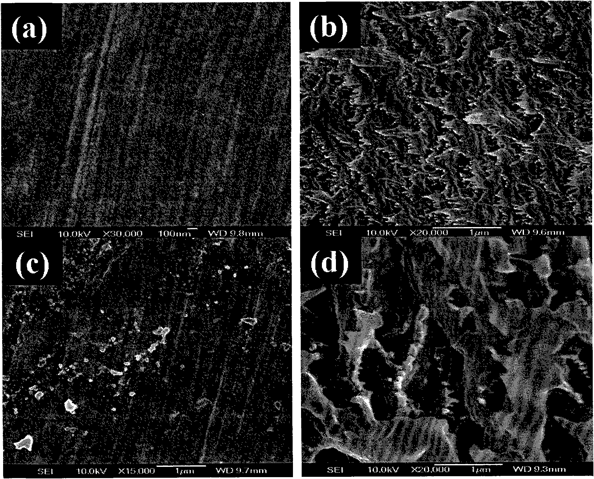 Method for preparing high-temperature-resistant BPO4-ABPBI nanometer composite proton exchange membrane for fuel cell