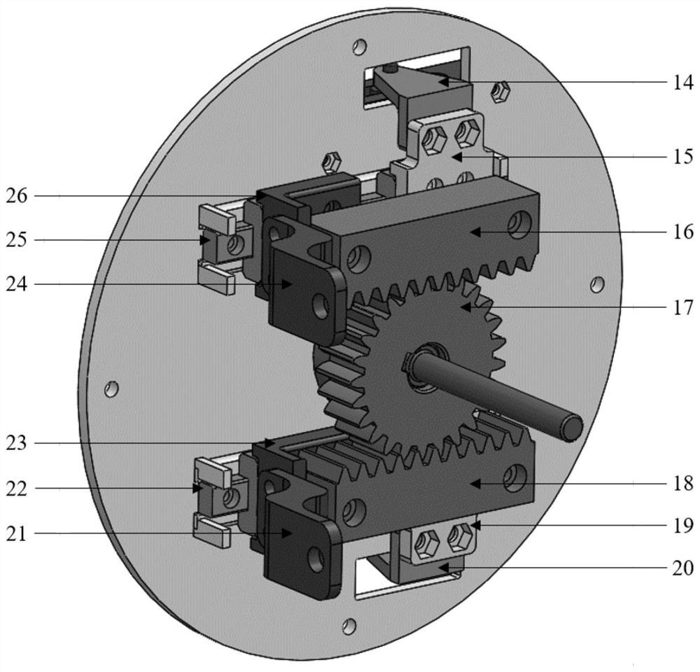 Variable-rigidity joint system based on air cylinder