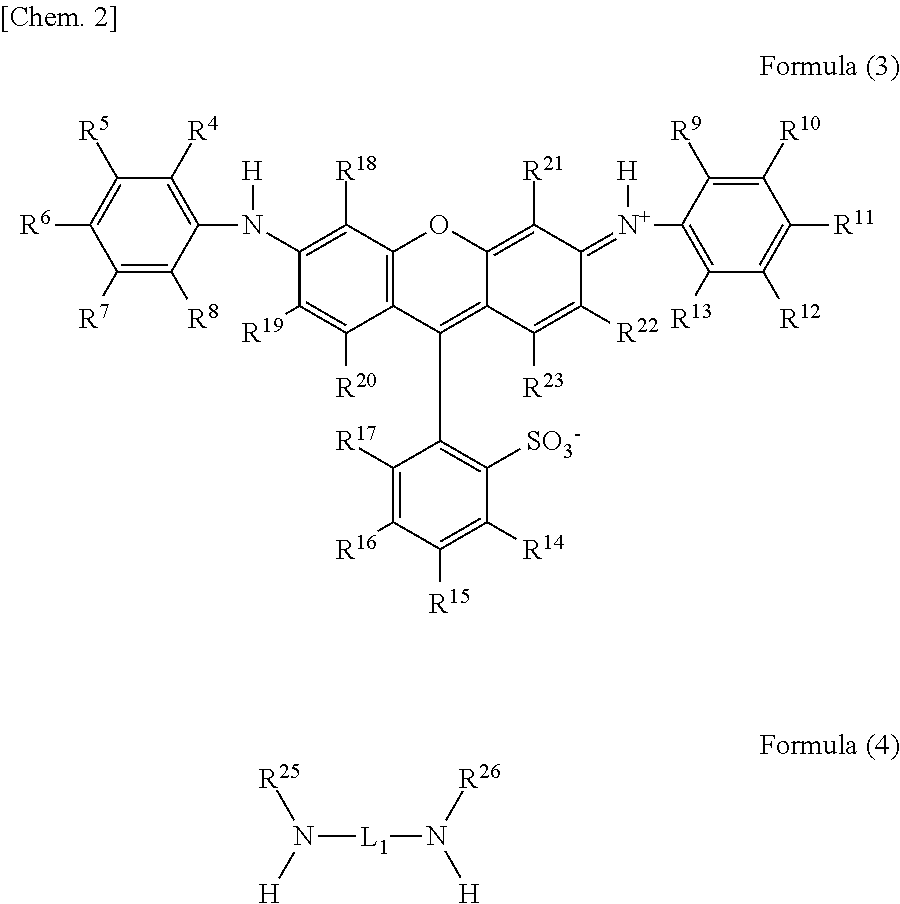 Novel compound having multimer structure of xanthene derivative, coloring composition, ink for inkjet recording, method of inkjet recording, color filter, and color toner