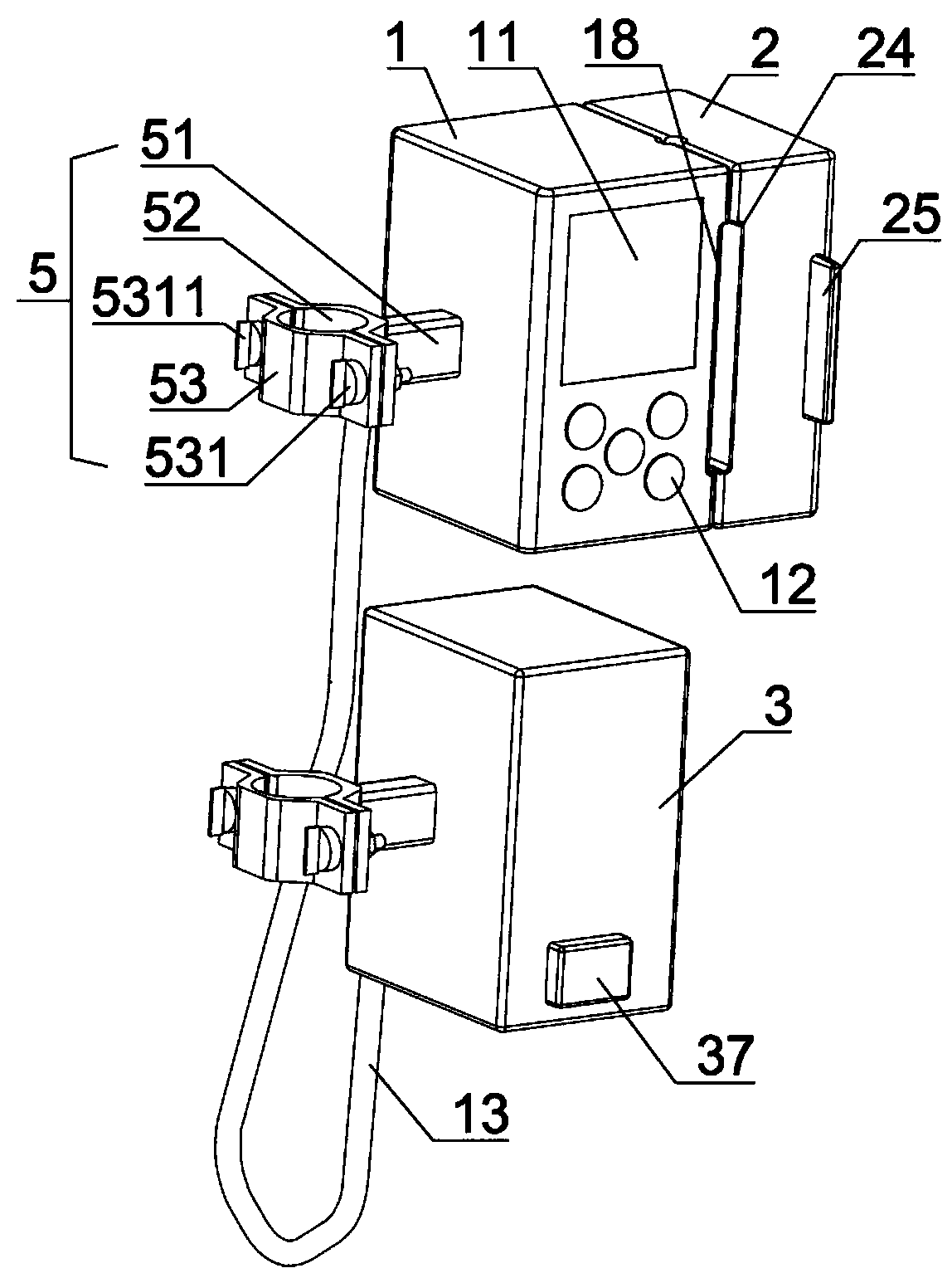 Dripping speed detection device for infusion apparatus