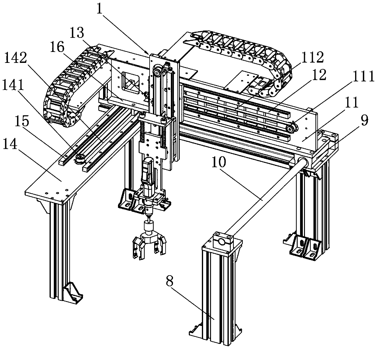 Automatic transmission device with turnover assembly and using method thereof