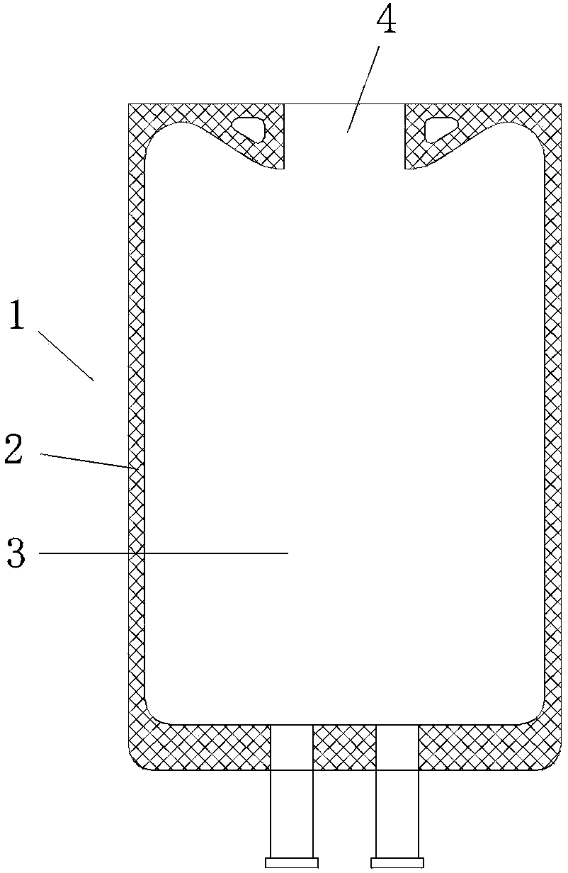 Liquid medicine filling system for soft bag infusion products