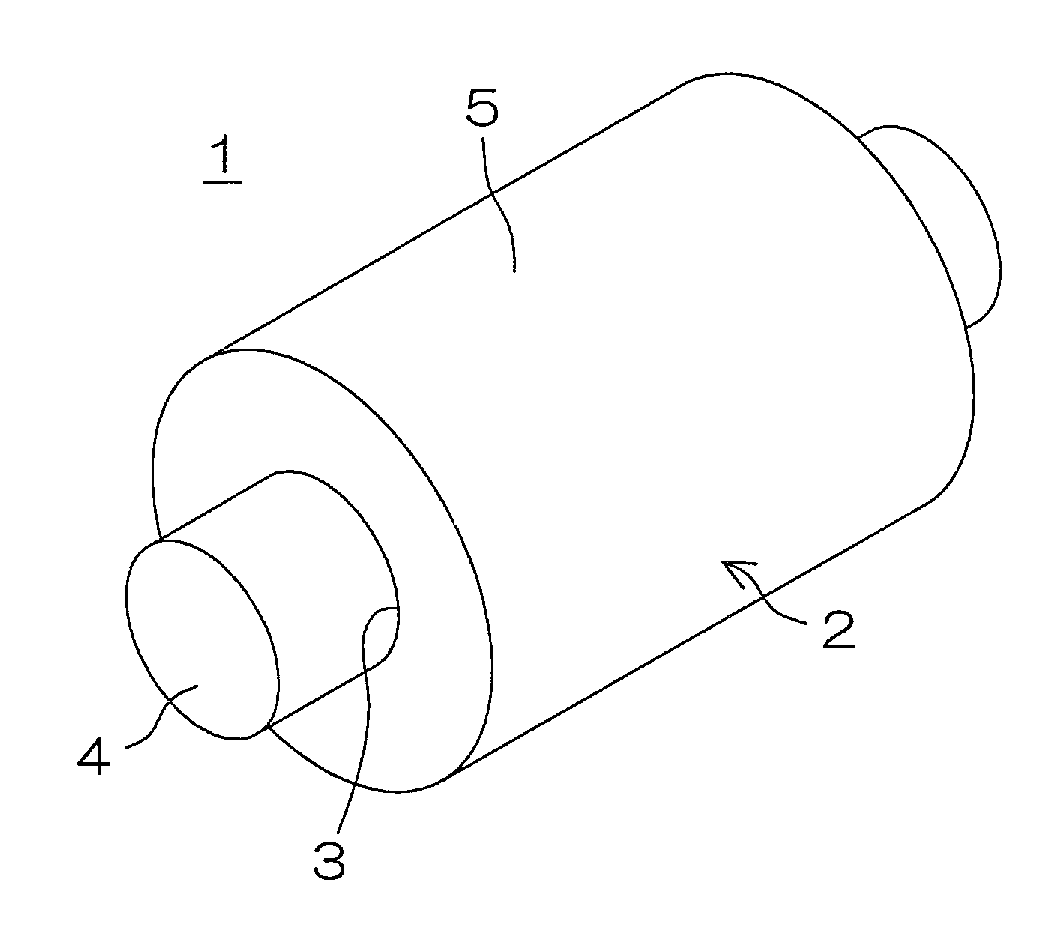 Sheet conveying roller and rubber composition