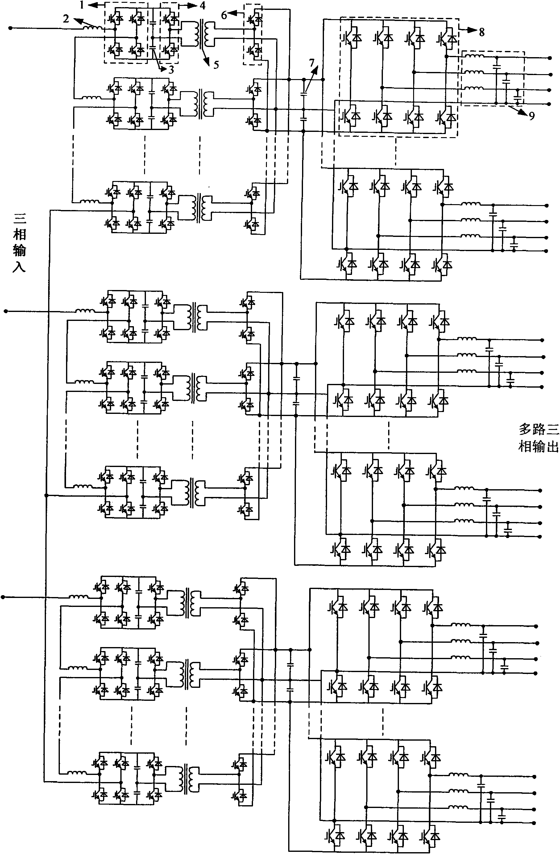 Multifunctional power electric transformer