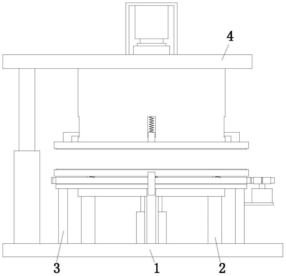 Post-processing system for manufacturing and forming rubber sealing ring