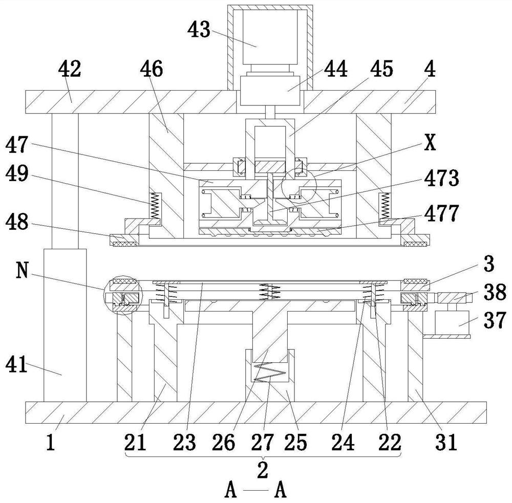 Post-processing system for manufacturing and forming rubber sealing ring