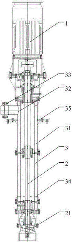 Fused salt submerged pump