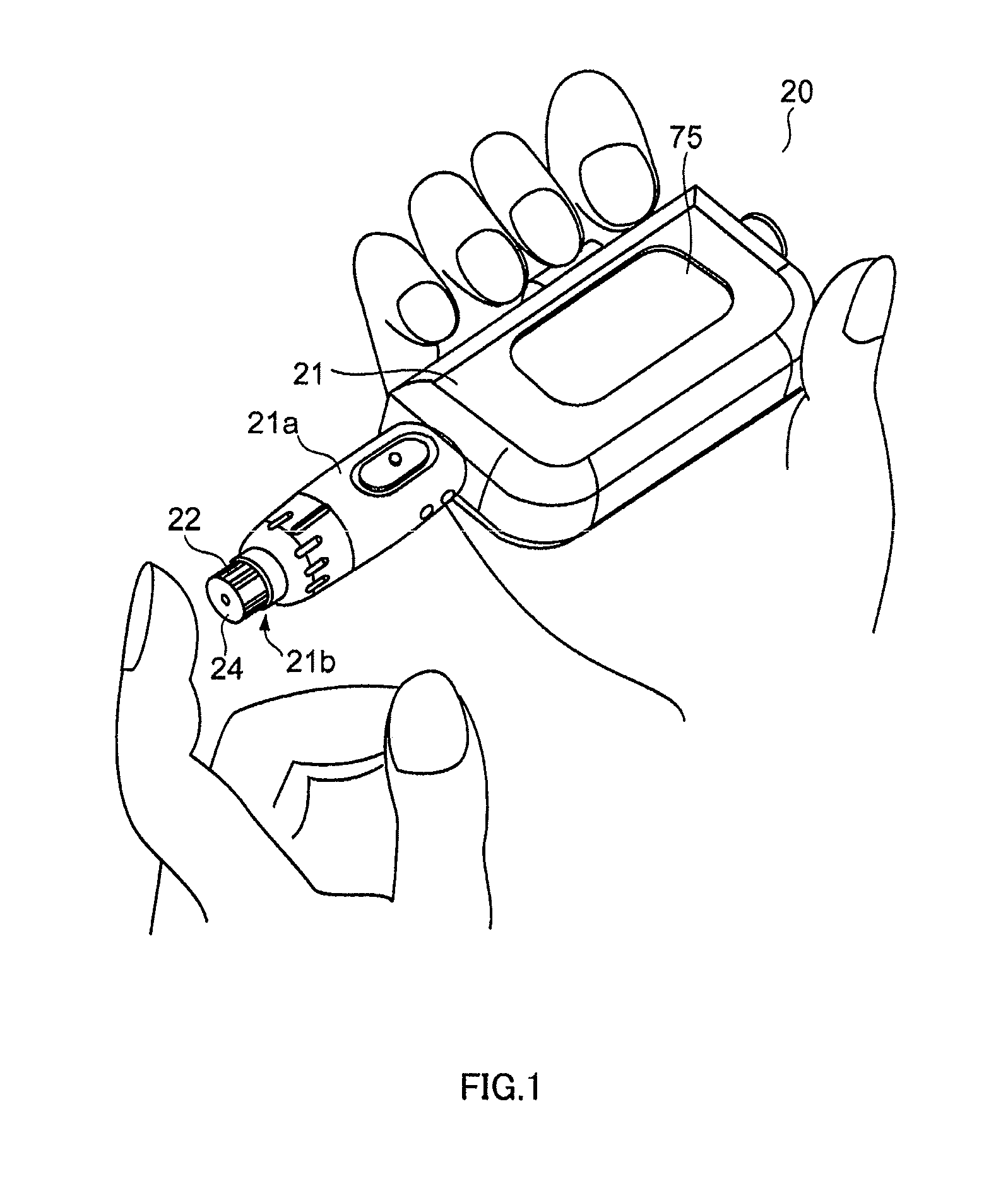 Blood test apparatus and blood test method