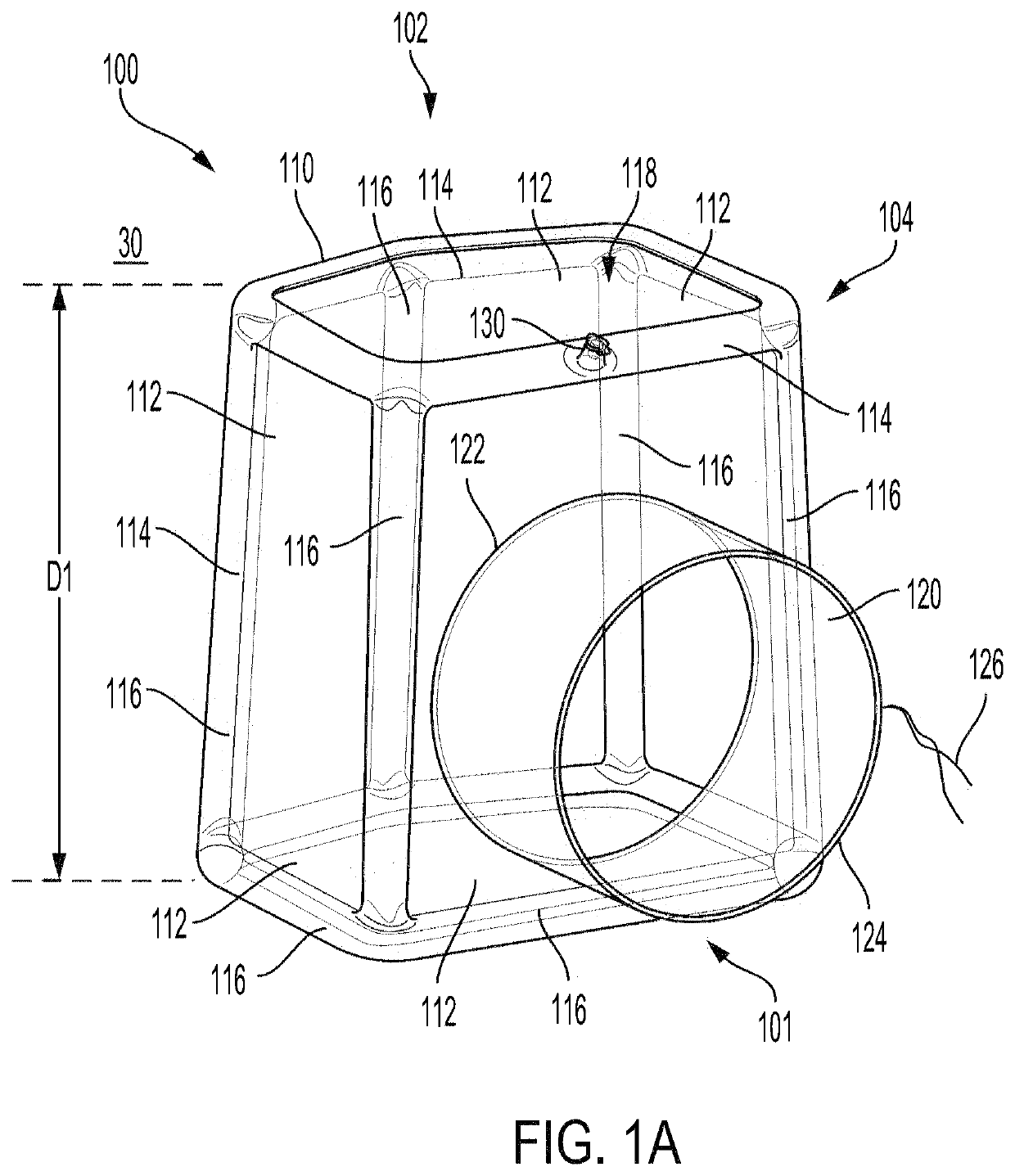 Negative pressure aerosolization mitigation devices and methods