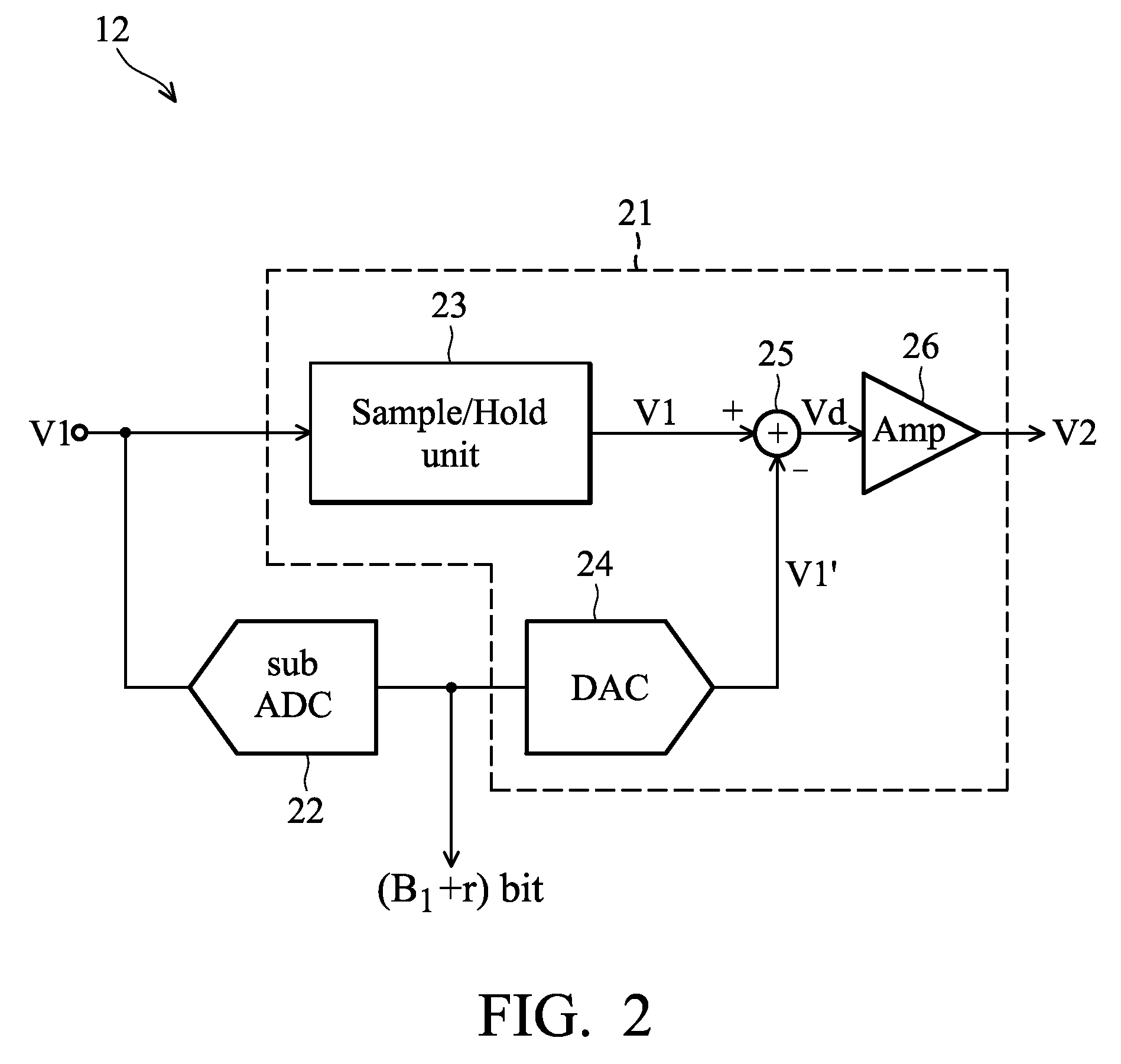 Analog to digital converter