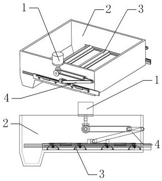 An anti-disturbance scraping equipment for sewage treatment