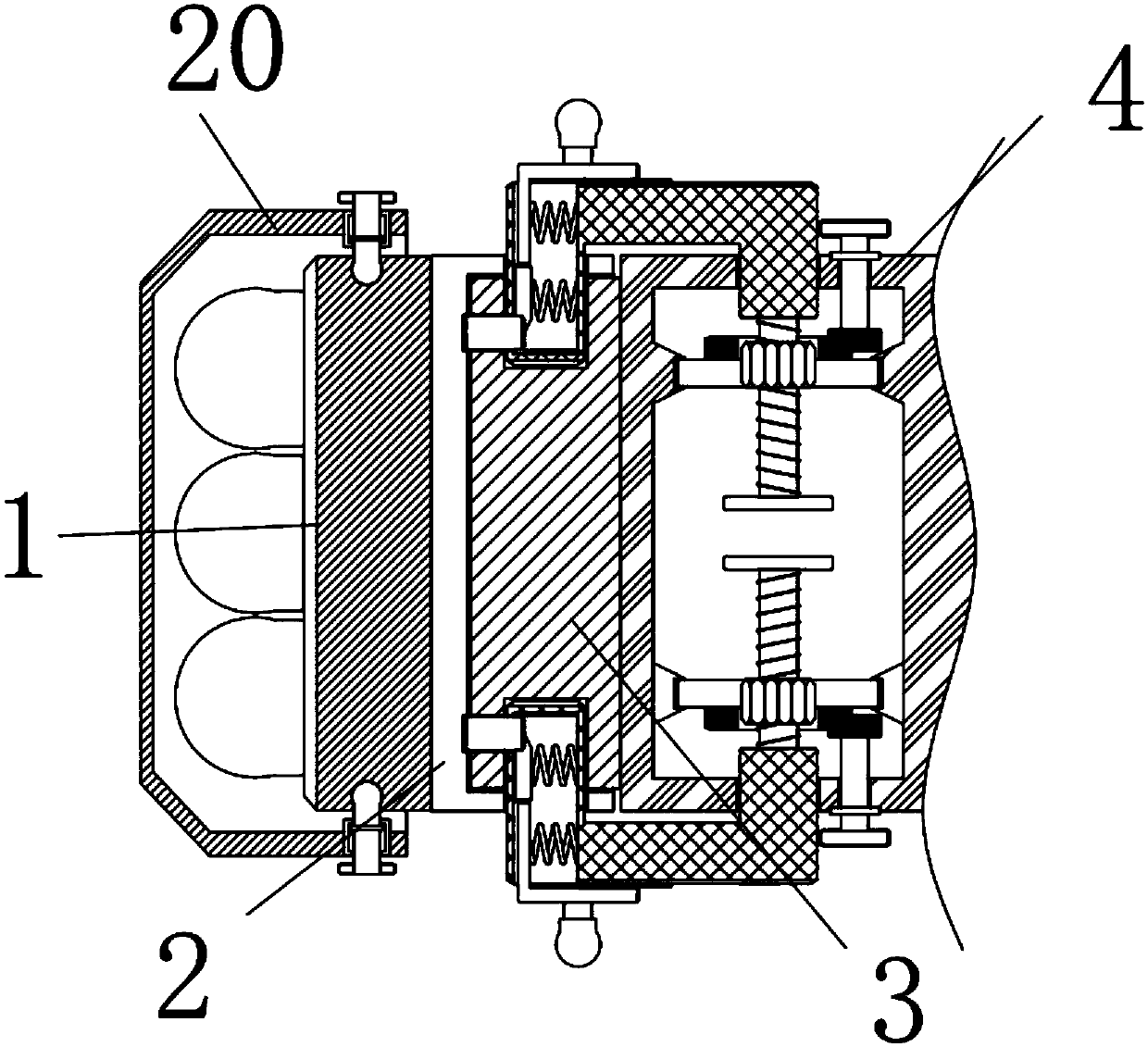 A ball end milling cutter