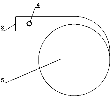 A natural gas purification device